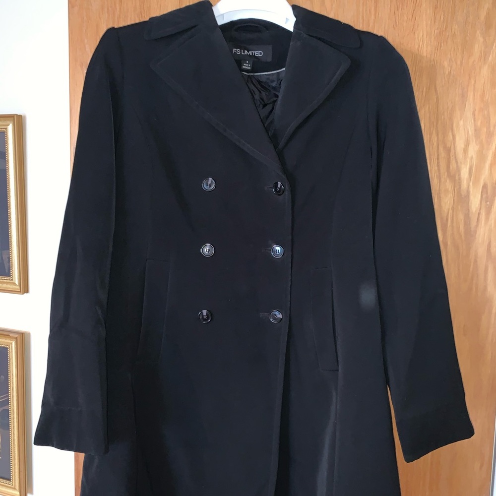 FS Limited Black Rain Coat
